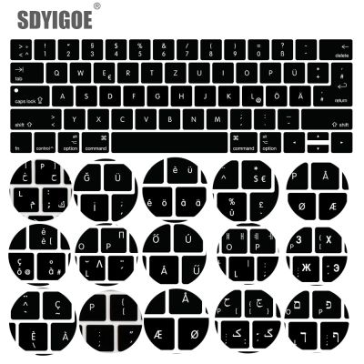 Universal US and EU Key Silicon Keyboard Cover For MacBook pro with touch bar 13"15 inch Protective film A1706 A1707 A2159 A1990 Keyboard Accessories