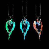 Wolf Totem Glowing Dark Necklace