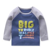 Boys Long Sleeve Tshirts Kids Simple Striped Child Tops Girl Boys T-Shirt Cute Clothes