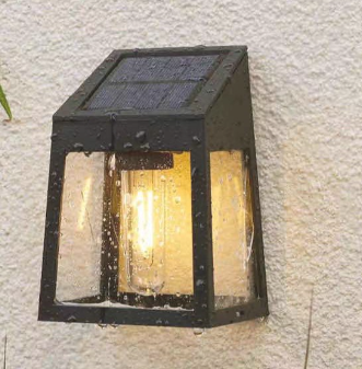 solar-wall-lamp-ติดผนังhc13ไฟเหลืองโซล่า-wall-รุ่นใหม่ล่าสุด-เปลี่ยนหลอดได้-ใช้งานได้ทังคืน