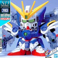 BANDAI GUNPLA SUPER DEFORMED SD GUNDAM BB203 WING GUNDAM ZERO CUSTOM โมเดล กันดั้ม กันพลา VCA GUNDAM