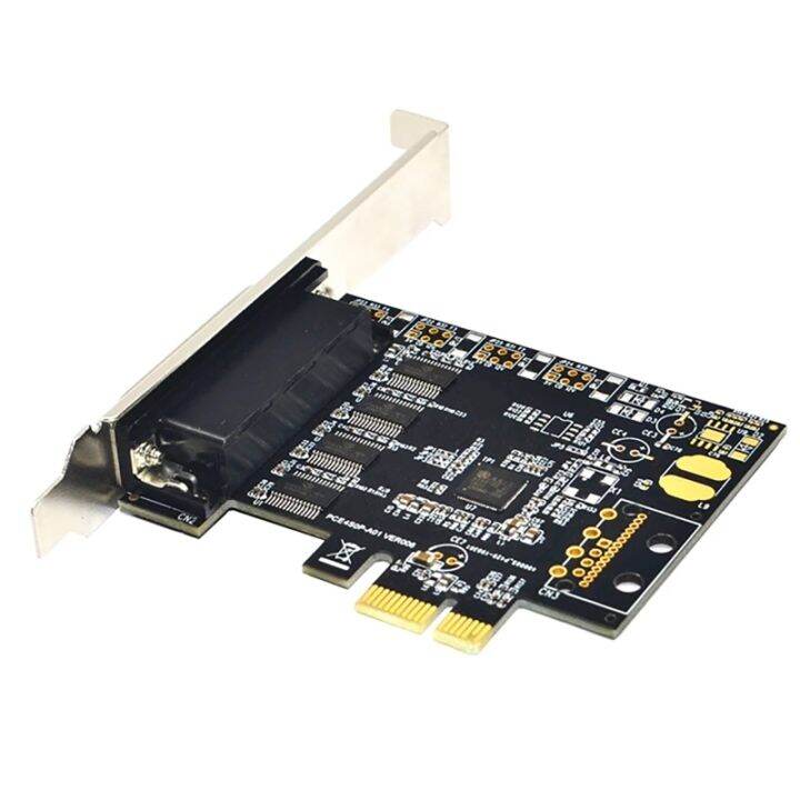 4-port-rs232-pci-สำหรับ-express-serial-card-pcie-to-db9-9pin-rs232ขยายเพิ่มการ์ด-pci-e-riser-asix-ax99100-c