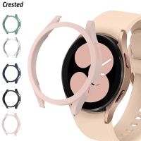 ZZOOI Cover for Samsung Galaxy Watch 4 case 40mm 44mm accessories All-Around Protective PC Bumper Galaxy Watch 4 Classic 42mm 46mm