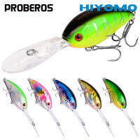 PROBEROS 1ชิ้นดำน้ำลึก Crankbait ล่อตกปลาลอย110มิลลิเมตร18.5กรัมเลเซอร์ประดิษฐ์เหยื่อปลอม Toman หล่อตกปลารอก SC001