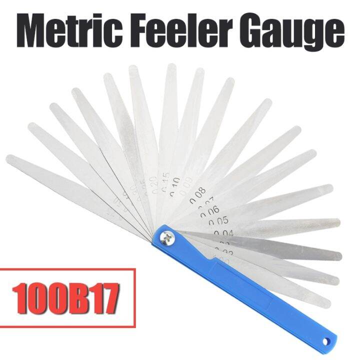 CLGJ100b17 Feeler Gauge Metric Thickness Set Spark Plug Gauge Slit