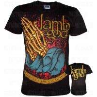 เสื้อวง LAMB OF GOD PRAY THE ROXX รุ่นใหม่ ไซส์ S M L XL 2023