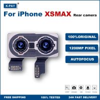 กล้องด้านหลังสําหรับ iPhone XsMax กล้องด้านหลังเลนส์หลัก Flex Cable Camera