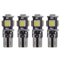 4ชิ้น T10 LED Canbus หลอดไฟภายในรถโดมแสง194 Led อ่านโดม