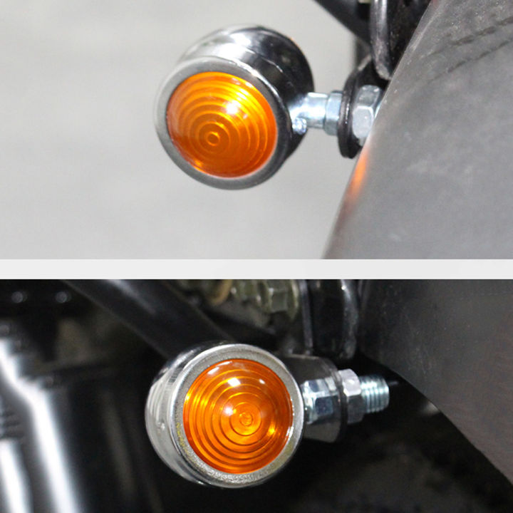 2ชิ้นกระสุนรถจักรยานยนต์เลี้ยวกันน้ำไฟแสดงสถานะแสง-moto-ไฟกระพริบแสงสำหรับฮาร์เลย์ฮอนด้าแฟตบอยลอย-suzuki