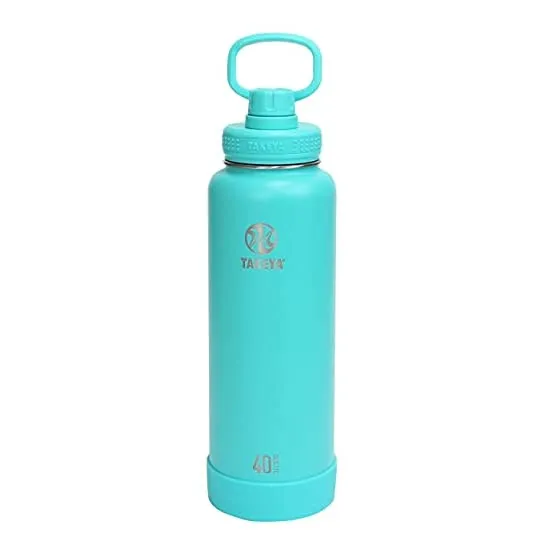 [Takeya official] Takeya flask active line 1.17L teal water cylinder ...