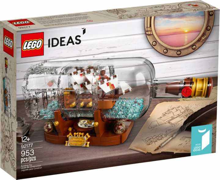 Brick4U] Lego Ideas - 21313 / 92177 - Ship In A Bottle – Thuyền Trong Chai  | Lazada.Vn