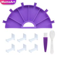 MomoArt New Arrival Large Capacity Diamond Painting Rhinestone Tray Tools Kit Embroidery Accessories Crafts Storage Box