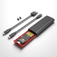 M2 SSD Case Box NVME SSD Enclosure M.2 to USB Type C Hard Drive Enclosure for NVME PCIE NGFF SATA M+B Key SSD Disk Dual Protocol