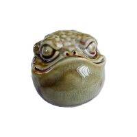 Ceramic Tea Pet Toad Firewood Classical HandmadeZen Home Decor Feng Shui ornament Lucky Cute Teapet