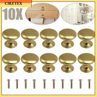 CIRETEX 10Pcs ครัว เฟอร์นิเจอร์ โต๊ะเครื่องแป้ง ชุดดึง ลูกบิดประตู ตู้เสื้อผ้าดึง ลูกบิดลิ้นชัก