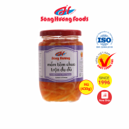 Mắm Tôm Chua Trộn Đu Đủ Sông Hương Foods Hũ 430g - Ăn kèm cơm , bún , phở