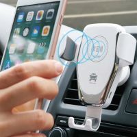 15W Car Wireless Charger Magnetic Car Mount Phone Holder for iPhone 14 13 12 Samsung Xiaomi Infrared Induction QI Fast Charging Car Mounts