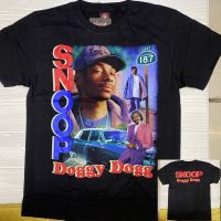 เสื้อยืดผู้ชาย Snoop Dogg Doggy Black Shirtxclothes