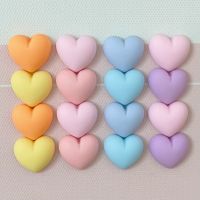 10 ชิ้น/เซ็ต Chubby Macaron Love เรซิ่น Flatback สำหรับอุปกรณ์เสริมผมโทรศัพท์กรณีเล็บ Enhancement เครื่องประดับ DIY วัสดุ