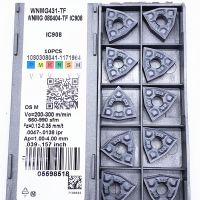 10pcs WNMG080404 TF IC907 IC908 WNMG431 เครื่องมือกลึงภายนอกคาร์ไบด์แทรกเครื่องกลึงเครื่องมือตัดเครื่องมือ CNC Tools