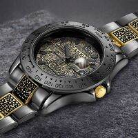 Hot Seller official high-end watch mens casual personality creative quartz fashion all-match waterproof calendar