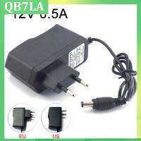 AC to DC 100-240V Camera Power Adapter Supply Charger 12V 0.5A 500mA for LED Strip Light 5.5mmx2.1mm US/EU/AU QB7LA Shop