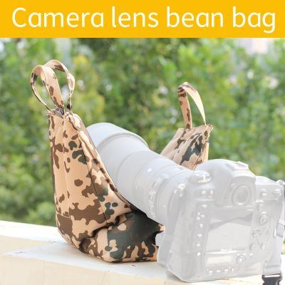 กระเป๋ากล้องถ่ายภาพเลนส์กล้องถ่ายรูปถุงใส่ถั่วสำหรับถ่ายภาพสัตว์ล่าสัตว์ลายพรางสุดเจ๋งสัตว์ป่าดูนก