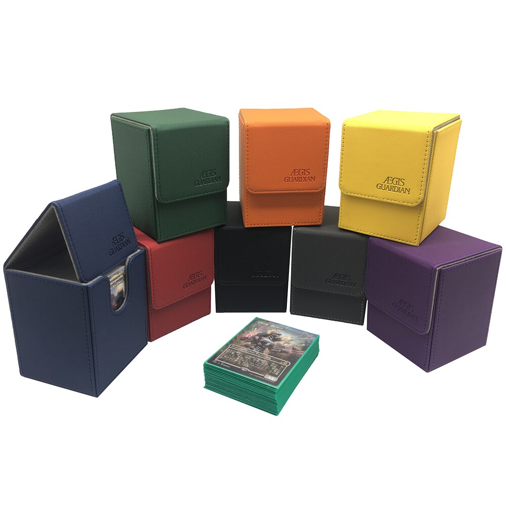 AEGIS GUARDIAN Side-Loading Card Box Deck Case Mtg Pokemon Yugioh 