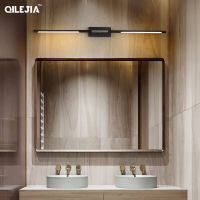 Modern led mirror lighting 6W 8W 12W AC90-260V wall mounted wall sconce industrial bathroom lighting stainless steel