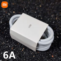 55W charger Xiaomi GaN Fast Charger adapter Red 6A Type C cable For Xiaomi redmi note 10 9 pro mi 11 mi 10 9 K40 pro 10 lite