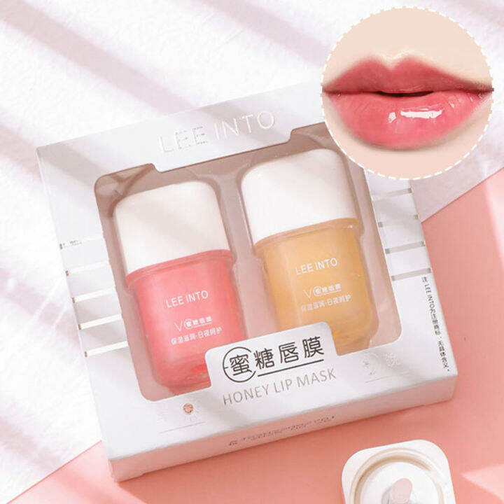 Honey Lip Mask Set Moisturizing And Nourishing Lips Fade Lip Fine Lines