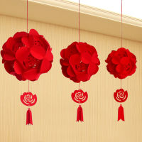 China Tradition lantern Red Double Happiness Wedding Decoration Set Love Wedding Artificial Setting Marriage Room Decor lantern