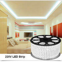 ห้องนอน Led ริบบิ้นกันน้ำแสงกลางแจ้งสีขาวความสว่างสูงแถบ Led 220V Rgb เทป3528ไฟ Led สำหรับตกแต่งห้อง