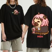 Japanese Anime Spy X Family Anya Forger Tshirt Men Loose Tshirts Gildan