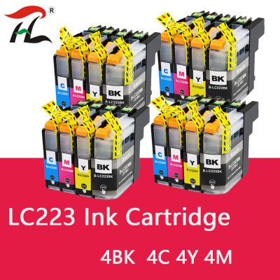 LC223 LC221 LC 223 Cartridges for Brother Printer Ink Cartridge DCP-J562DW J4120DW MFC-J480DW J680DW J880DW J5320DW Ink Cartridges