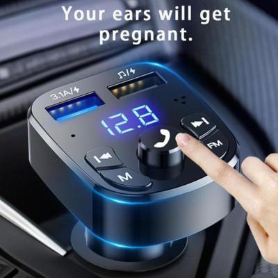 Car MP3 Player Multifunctional Bluetooth Receiver Car Receiver Fast Usb Charge Disk Music FM U Car S0E4