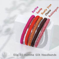 Ella 30 momme Mulberry Silk headbands ที่คาดผมผ้าไหมมัลเบอร์รี่ รุ่นผ้าหนา 30 momme {Set3/5}