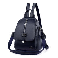 TOP☆QGE046 Genuine leather texture kangaroo backpack womens 2021 new fashion ladies backpack soft leather student bag casual bag