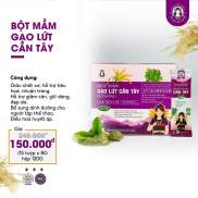 Bột mầm gạo lứt cần tây Bhnong giảm cân duy trì vóc dáng, detox cơ thể