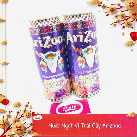 Nước ngọt vị trái cây arizona 680ml fruit punch - ảnh sản phẩm 2