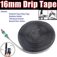 ；【‘； 20~100M 16*0.2Mm 1-Hole Patch Type Irrigation Drip Tape Fruit Tree Greenhouse Drip Hose Micro Irrigation System Seepage Pipe