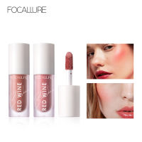 FOCALLURE มัลติฟังก์ชั่ Fac Blusher แต่งหน้า Long-Lasting Matte Make Up Natural Cheek Contour Blush เครื่องสำอาง