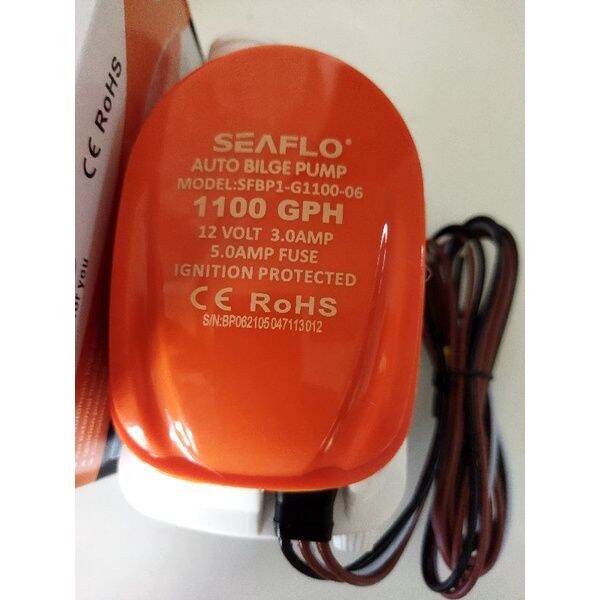 pro-โปรแน่น-seaflo-แท้-ปั๊มน้ำโซล่าเซลล์-ลูกลอยในตัว-bilge-pump1100gph-12v-ราคาสุดคุ้ม-ปั้-ม-น้ำ-ปั๊ม-หอยโข่ง-ปั้-ม-น้ํา-โซ-ล่า-เซล-เครื่อง-ปั๊ม-น้ำ-อัตโนมัติ