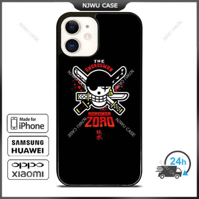 1Piece Roronor Zoro Maskot Phone Case for iPhone 14 Pro Max / iPhone 13 Pro Max / iPhone 12 Pro Max / XS Max / Samsung Galaxy Note 10 Plus / S22 Ultra / S21 Plus Anti-fall Protective Case Cover