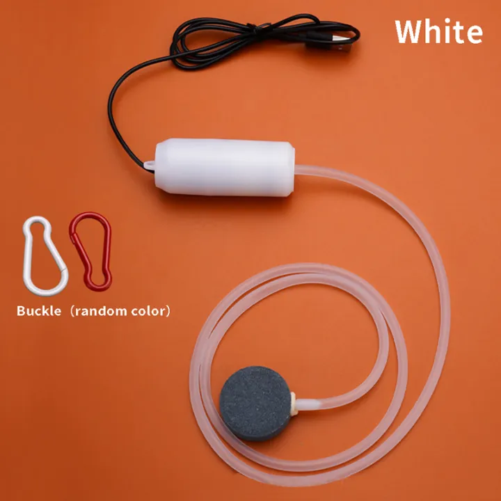 Homepet ปั๊มอากาศออกซิเจนในตู้ปลาแบบพกพา,เครื่องอัดอากาศเงียบแบบ USB ...