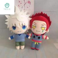 TWCEJE168 ของขวัญสำหรับเด็ก คอสเพลย์ อะนิเมะ Gon Freecss Hyskoa Killua Hunter X Hunter ตุ๊กตาผ้ากำมะหยี่ ตุ๊กตาของเล่น