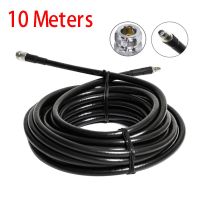 Useful Antenna Cable LMR-400 Aluminum Tape Black PE Foamed Polyethylene
