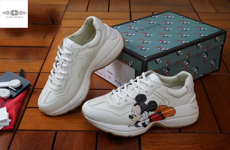 Giày Gucci Rhyton Mickey Mouse 