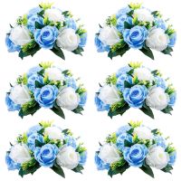 【YF】▩☌✤  Wedding for Centerpiece Artificial Arrangement Bouquet WeddingPartyValentines DayHome