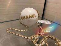 M.IEW CHANEL กระเป๋ามิโนดิแยร์ทรงกลม กระเป๋าโซ่ กระเป๋าสะพายข้าง